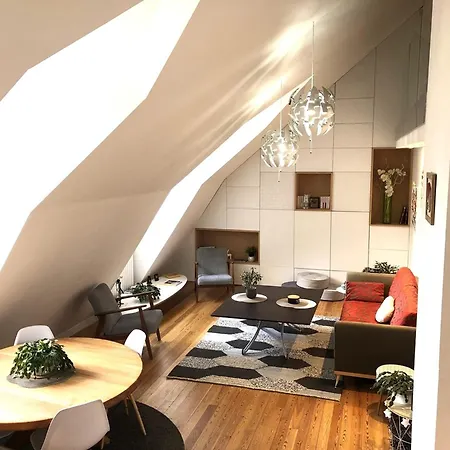 Duplex Moderne Vue Montblanc, Cœur De Lejlighed *